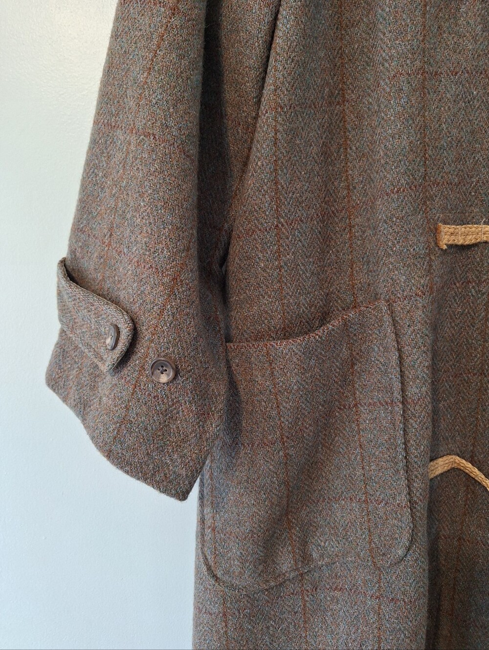 Vintage Polo Ralph Lauren Wool Toggle Duffle Coat - M - Picture 3 of 16